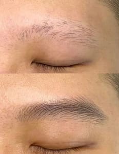Eyebrow Tattoo result by Henrix PMU Studio in Fairfax, VA