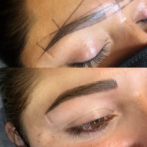 Eyebrow Tattoo result by Her Agency in Boca Raton, FL