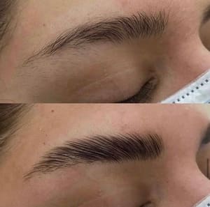 Eyebrow Tattoo result by Her Agency in Boca Raton, FL