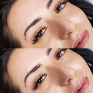 Eyebrow Tattoo result by Her Brows By Ludda in Stockton, CA