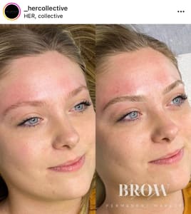Eyebrow Tattoo result by Her, Collective in Richland, WA