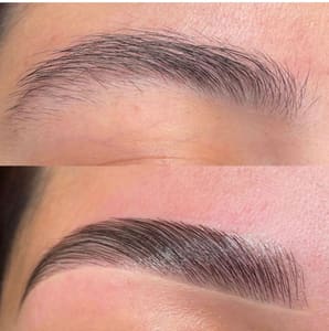 Eyebrow Tattoo result by HER. Lash & Beauty Bar in Jacksonville, FL