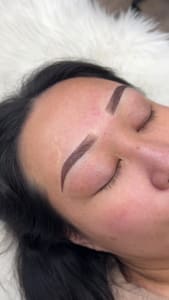 Eyebrow Tattoo result by Her's Truly LLC in Oakdale, MN