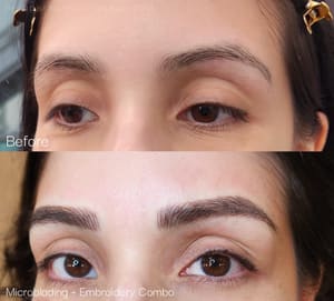 Eyebrow Tattoo result by Hera Permanent Makeup in Los Angeles, CA