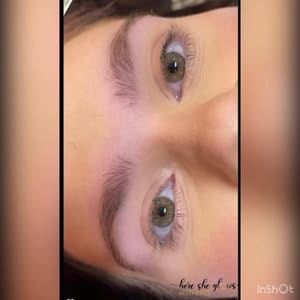 Eyebrow Tattoo result by Here She Glows Aesthetics in Martinsville, IN