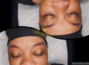 Eyebrow Tattoo result by Herhighness Aesthetics in Farmers Branch, TX