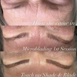 Eyebrow Tattoo result by Hermosa Beauty Lounge in Chino, CA
