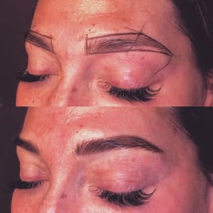 Eyebrow Tattoo result by Heroic Hair in Ames, IA