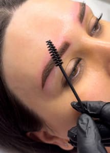 Eyebrow Tattoo result by HH Permanent Makeup in Glendale, CA