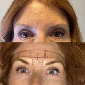 Eyebrow Tattoo result by Hi Brow Permanent Makeup Studios & Academy in St Augustine, FL