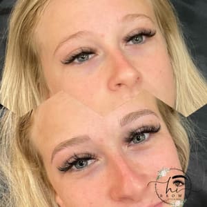 Eyebrow Tattoo result by Hi Brows Studios in Brewster, NY