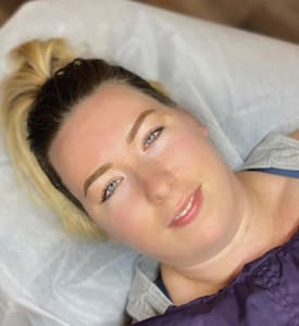 Eyebrow Tattoo result by High Arch Studio in Spring, TX