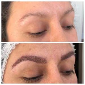Eyebrow Tattoo result by High Brow and Beauty Cosmetic Services in Mamaroneck, NY