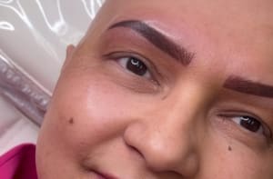 Eyebrow Tattoo result by High Brow House by Miriam Herring in Dallas, TX