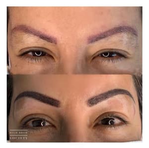 Eyebrow Tattoo result by High Brow Society in Miami, FL