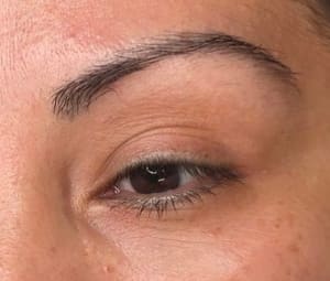 Eyebrow Tattoo result by High Level Pmu Brows & Beauty in Wellington, FL