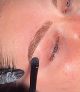 Eyebrow Tattoo result by HighBrow Beauty in San Diego, CA