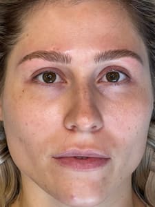 Eyebrow Tattoo result by Highbrow Boston Beauty Alcove Studio in East Walpole, MA
