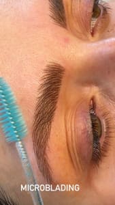 Eyebrow Tattoo result by Highbrow Boston Beauty Alcove Studio in East Walpole, MA