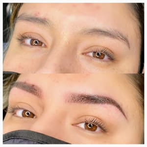 Eyebrow Tattoo result by HighBrow Cosmetic Tattoo & Esthetics in Rapid City, SD