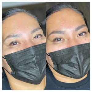Eyebrow Tattoo result by HighBrow Cosmetic Tattoo & Esthetics in Rapid City, SD