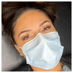 Eyebrow Tattoo result by HighBrow Cosmetic Tattoo & Esthetics in Rapid City, SD