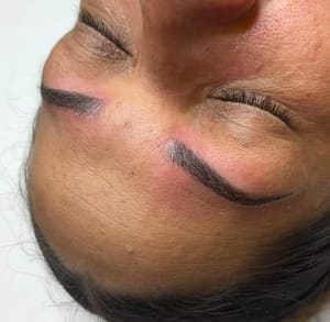 Eyebrow Tattoo result by HighBrow Cosmetic Tattoo & Esthetics in Rapid City, SD