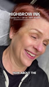Eyebrow Tattoo result by HighBrow Ink - Microblading Eyebrow Lashes Tampa, FL in Tampa, FL