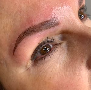 Eyebrow Tattoo result by Highlight Aesthetics and Permanent Makeup in Nacogdoches, TX