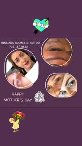 Eyebrow Tattoo result by Hinemoa Cosmetic Tattoo in Las Vegas, NV