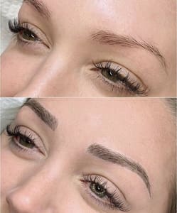 Eyebrow Tattoo result by Hoai Anh Cali in Westminster, CA