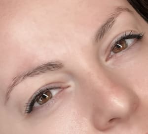 Eyebrow Tattoo result by Holga Prado Beauty - Eyebrows Studio in Matthews, NC