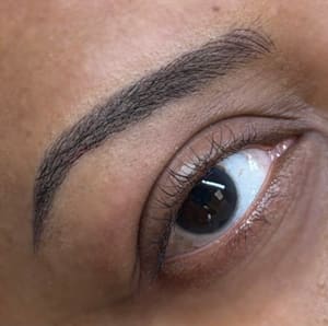 Eyebrow Tattoo result by Holga Prado Beauty - Eyebrows Studio in Matthews, NC