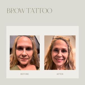 Eyebrow Tattoo result by Holly Ink Permanent Cosmetics in Pine Bluff, AR