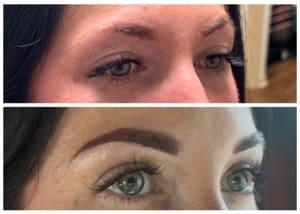 Eyebrow Tattoo result by Holly Ink Permanent Cosmetics in Pine Bluff, AR
