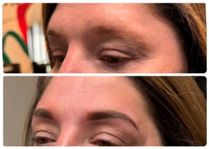 Eyebrow Tattoo result by Holly Ink Permanent Cosmetics in Pine Bluff, AR