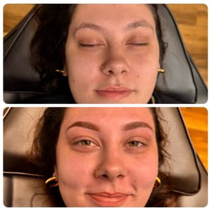 Eyebrow Tattoo result by Holly Ink Permanent Cosmetics in Pine Bluff, AR