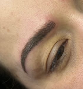 Eyebrow Tattoo result by Holly Joy Permanent Makeup in Las Vegas, NV