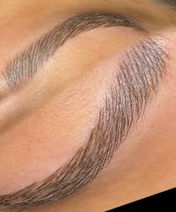 Eyebrow Tattoo result by Hollywood Makeup School And Permanent Makeup Academy in El Cajon, CA