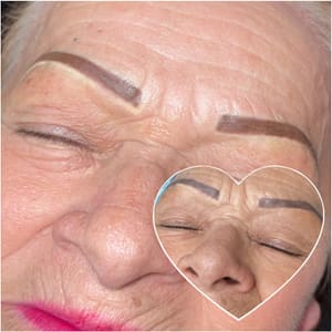 Eyebrow Tattoo result by Holy pINK’d in San Francisco, CA