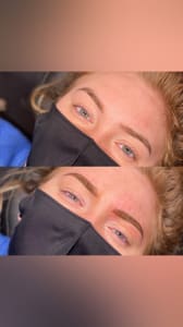 Eyebrow Tattoo result by Honey Beauty Bar in Ashland, KY