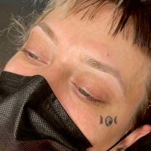 Eyebrow Tattoo result by Honey Beauty Studio in Olympia, WA
