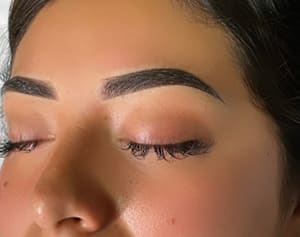 Eyebrow Tattoo result by Honey bee beauty by Giselle in Midland, TX