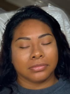 Eyebrow Tattoo result by Honey Kissed Ink in Columbia, TN