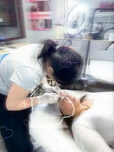 Eyebrow Tattoo result by Hong Cuc Microblading Eyebrow Eyeliner Lip Removal Tattoo Skins Tags plasma Skincare lashes Training Westminster Ca in Westminster, CA