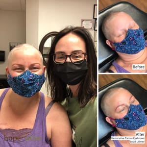 Eyebrow Tattoo result by Hope and Olive Inc. in Howard, WI