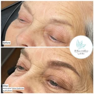Eyebrow Tattoo result by Hope and Olive Inc. in Howard, WI