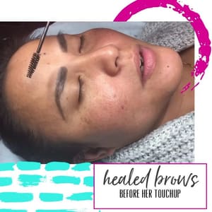 Eyebrow Tattoo result by Hous Of Symmetry in Sacramento, CA