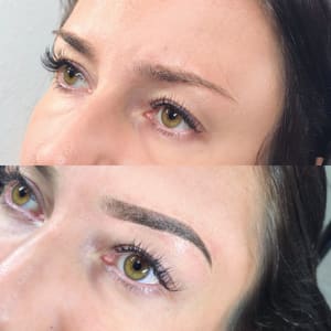 Eyebrow Tattoo result by House of Beauty Bar in Tampa, FL