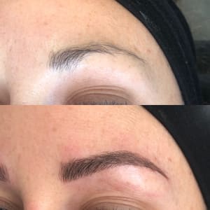 Eyebrow Tattoo result by House of Beauty by Dani in Fargo, ND